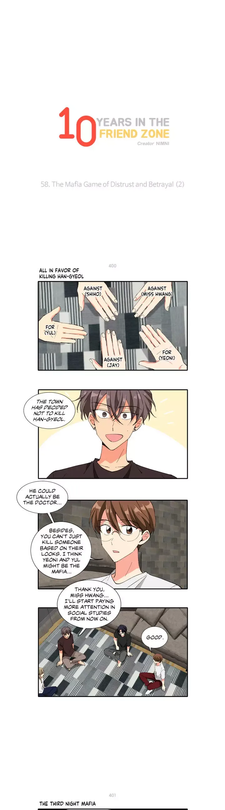 10 Years in the Friend Zone Chapter 58 page 1