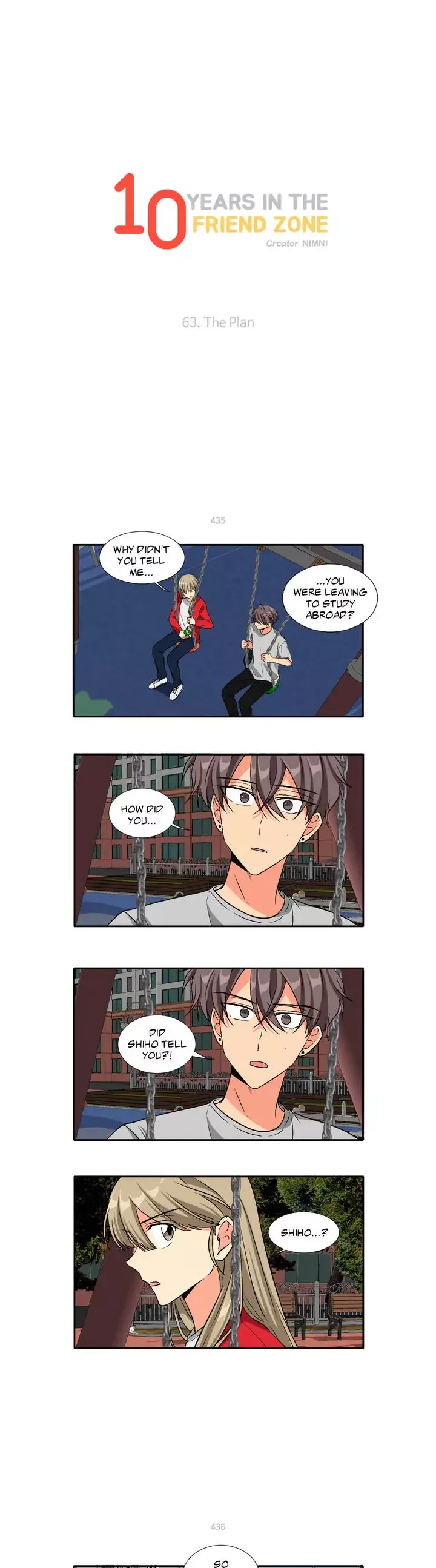 10 Years in the Friend Zone Chapter 63 page 1