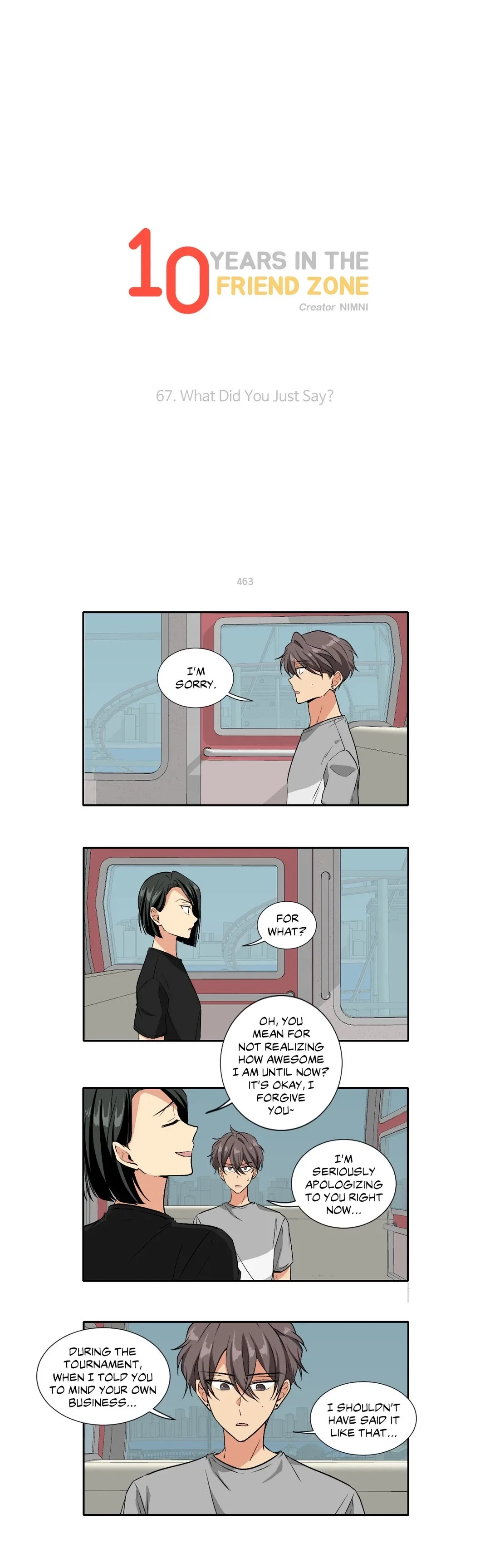 10 Years in the Friend Zone Chapter 67 page 1