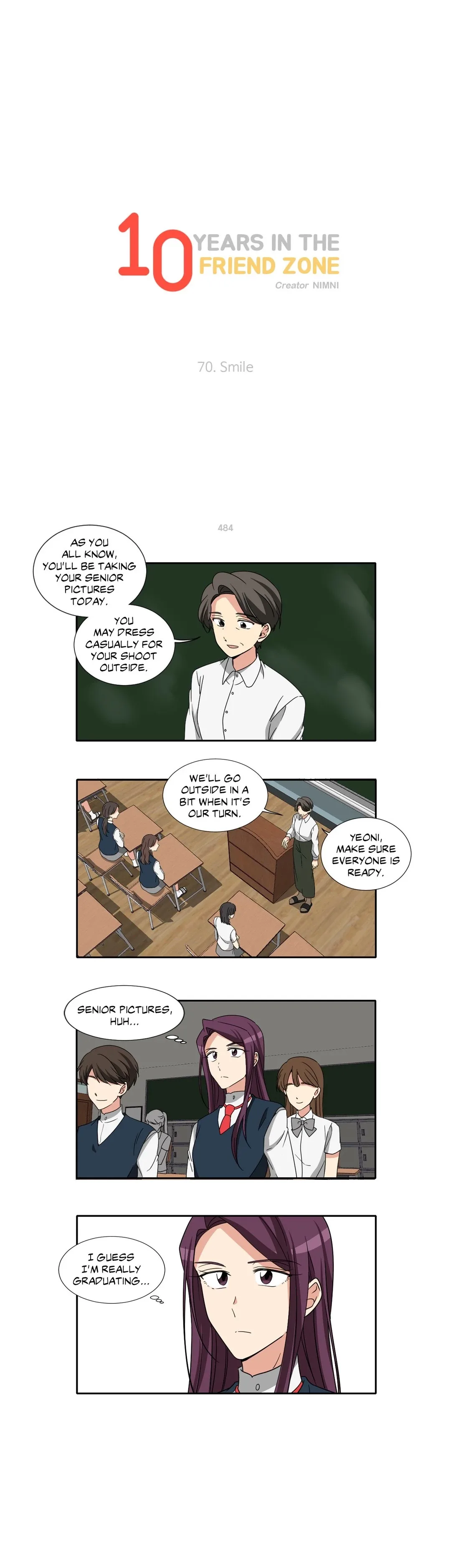 10 Years in the Friend Zone Chapter 70 page 1