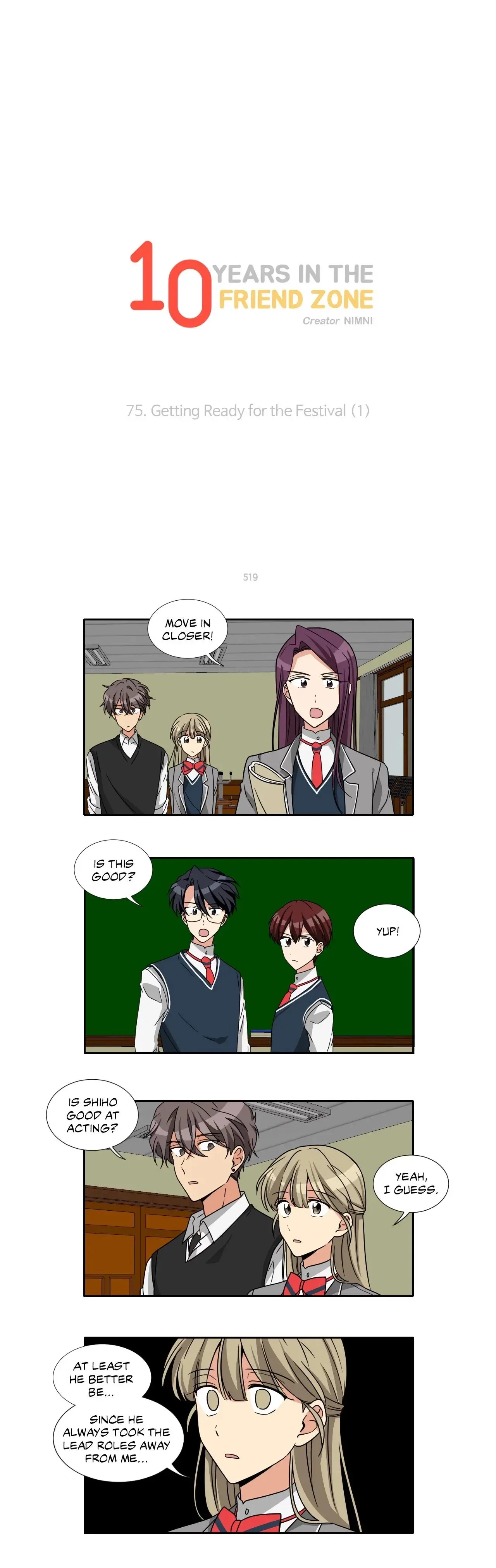 10 Years in the Friend Zone Chapter 75 page 1