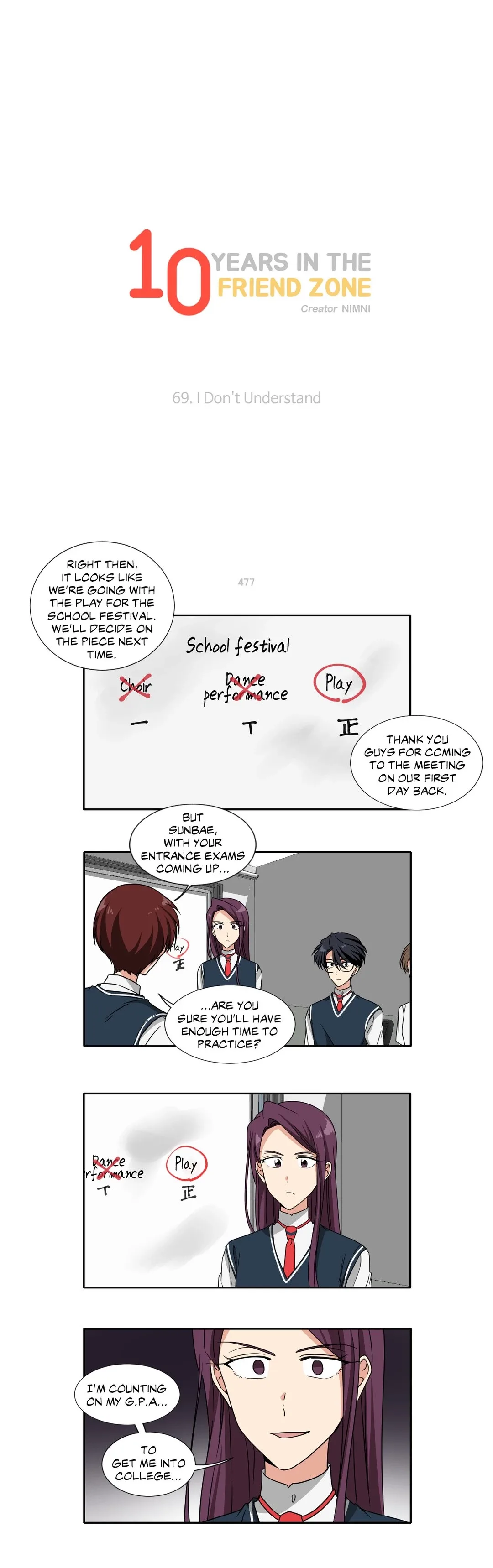 10 Years in the Friend Zone Chapter 69 page 1