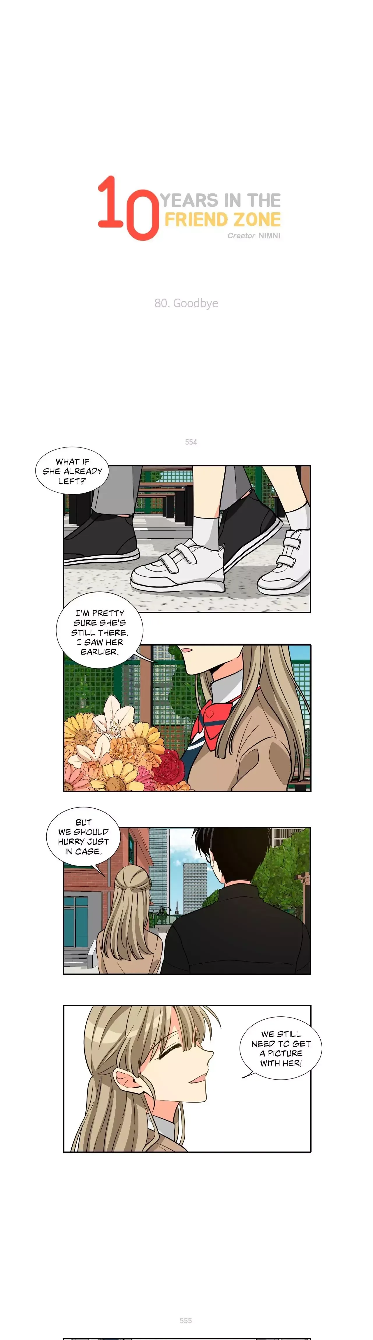 10 Years in the Friend Zone Chapter 80 page 1