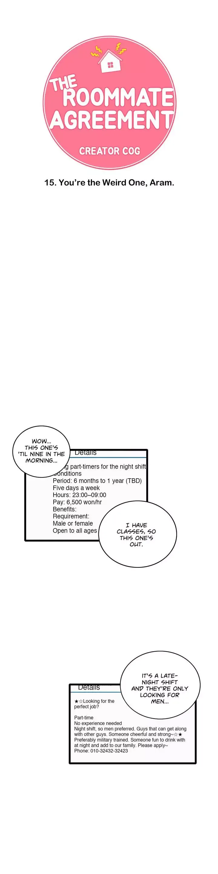 The Roommate Agreement Chapter 15 page 14