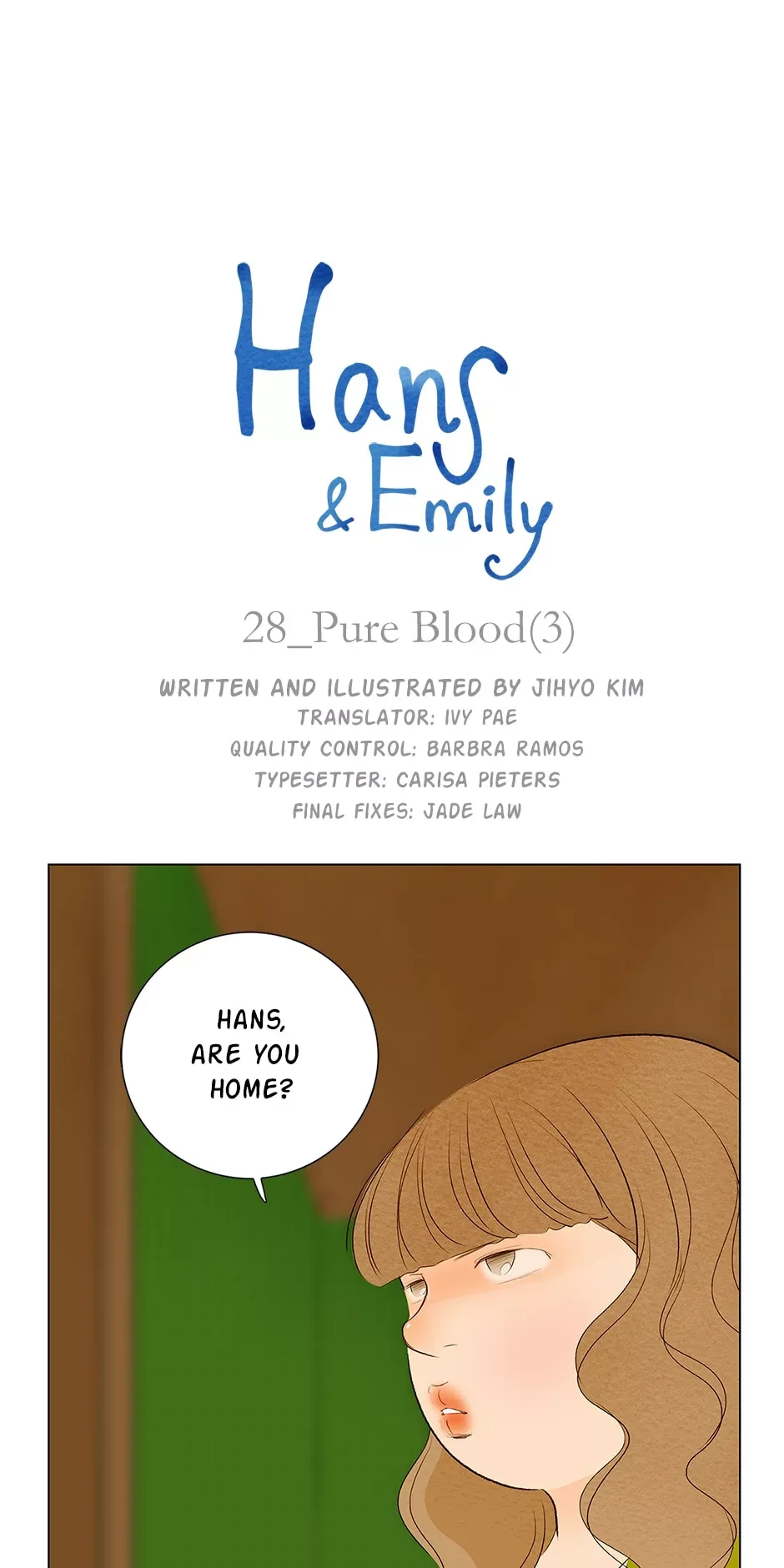 Hans and Emily Chapter 28 page 1