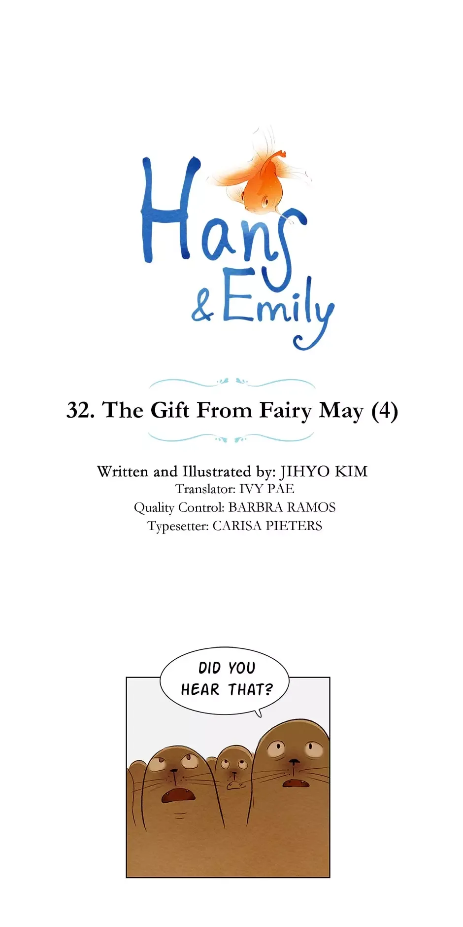 Hans and Emily Chapter 32 page 1