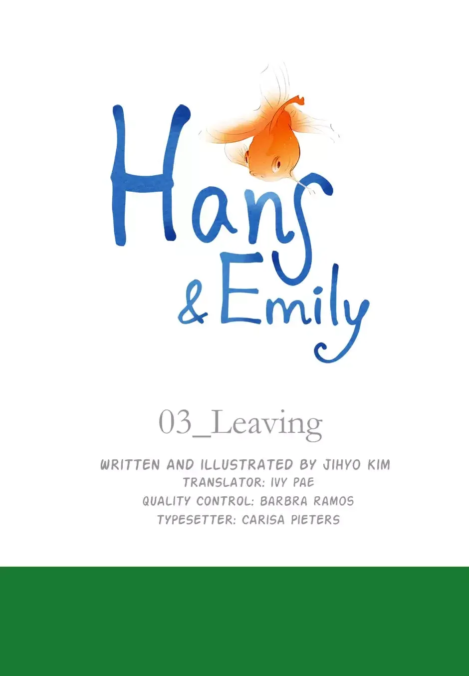 Hans and Emily Chapter 3 page 1