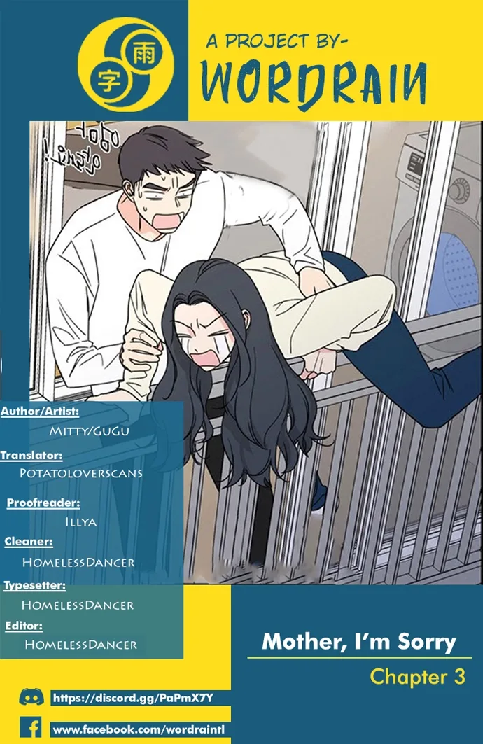 Mother I'm sorry Chapter 3 page 1
