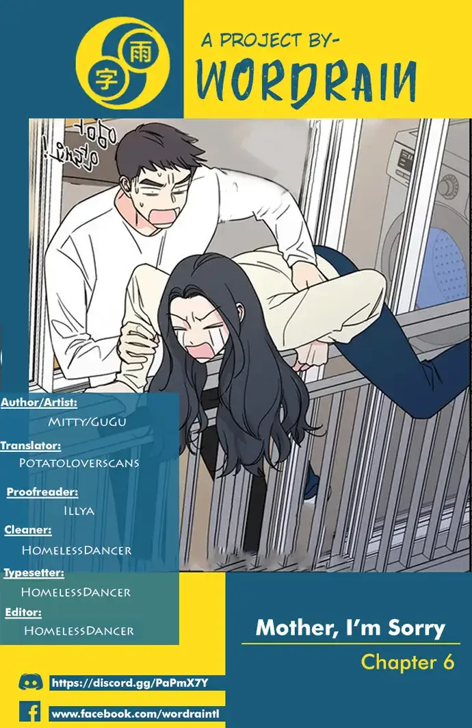 Mother I'm sorry Chapter 6 page 1