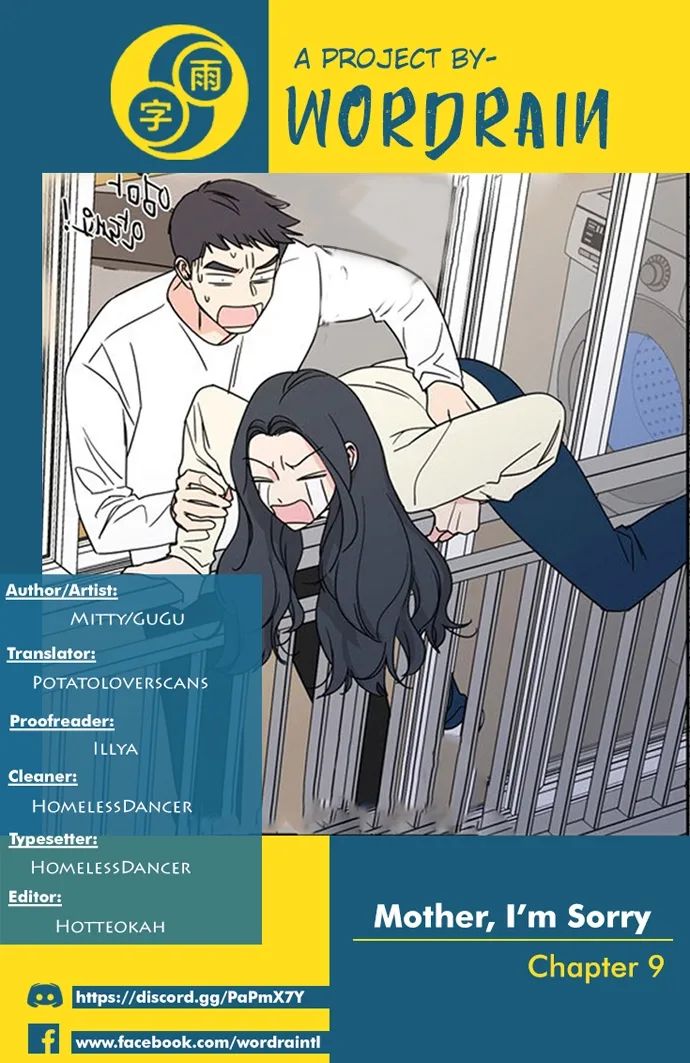 Mother I'm sorry Chapter 9 page 1