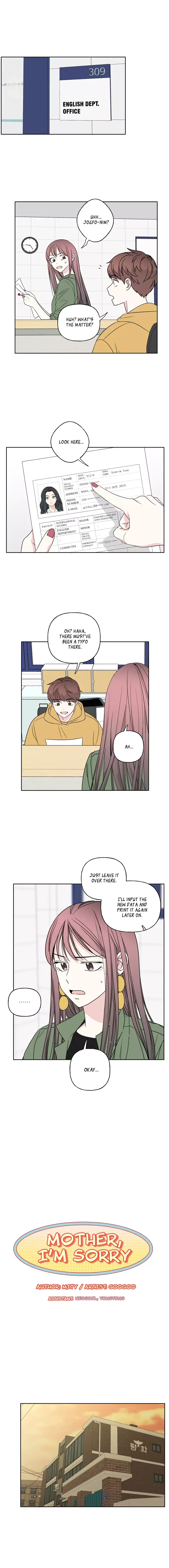 Mother I'm sorry Chapter 17 page 1