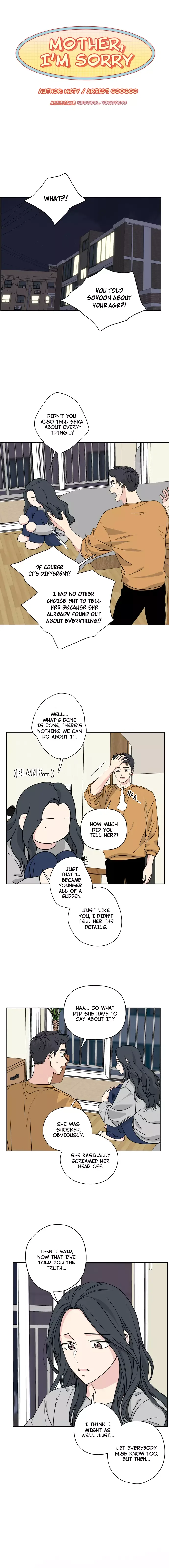 Mother I'm sorry Chapter 35 page 1