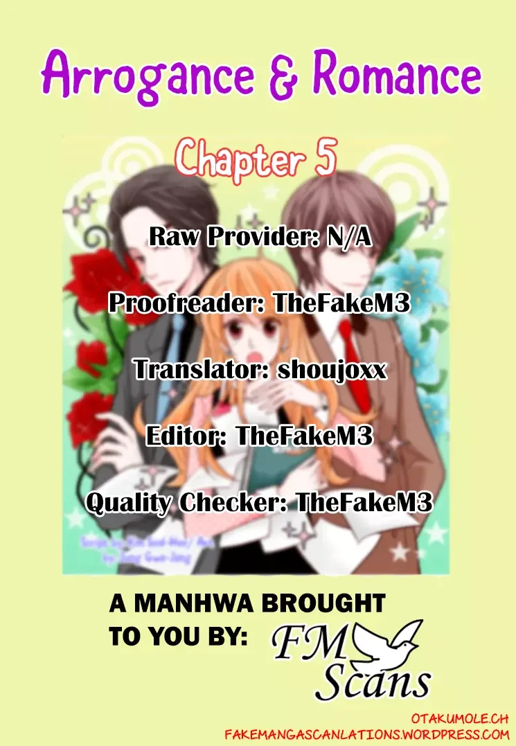 Arrogance and Romance Chapter 5 page 1