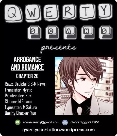 Arrogance and Romance Chapter 20 page 1