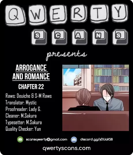 Arrogance and Romance Chapter 22 page 1