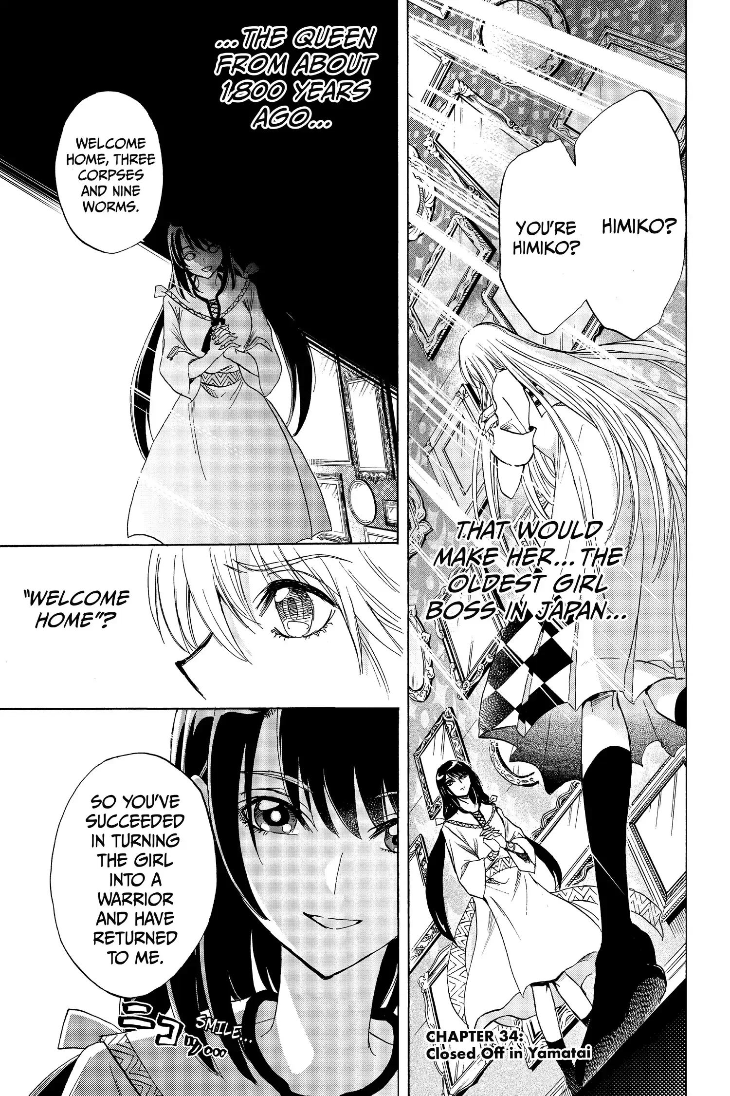 Kamio Yui wa Kami wo Yui Chapter 34 page 1
