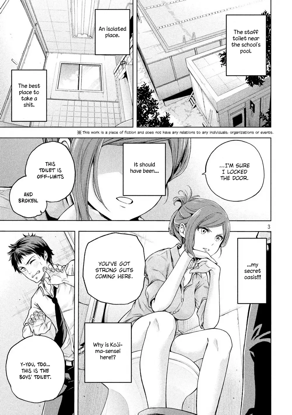 Why are you here Sensei!? Chapter 1 page 3