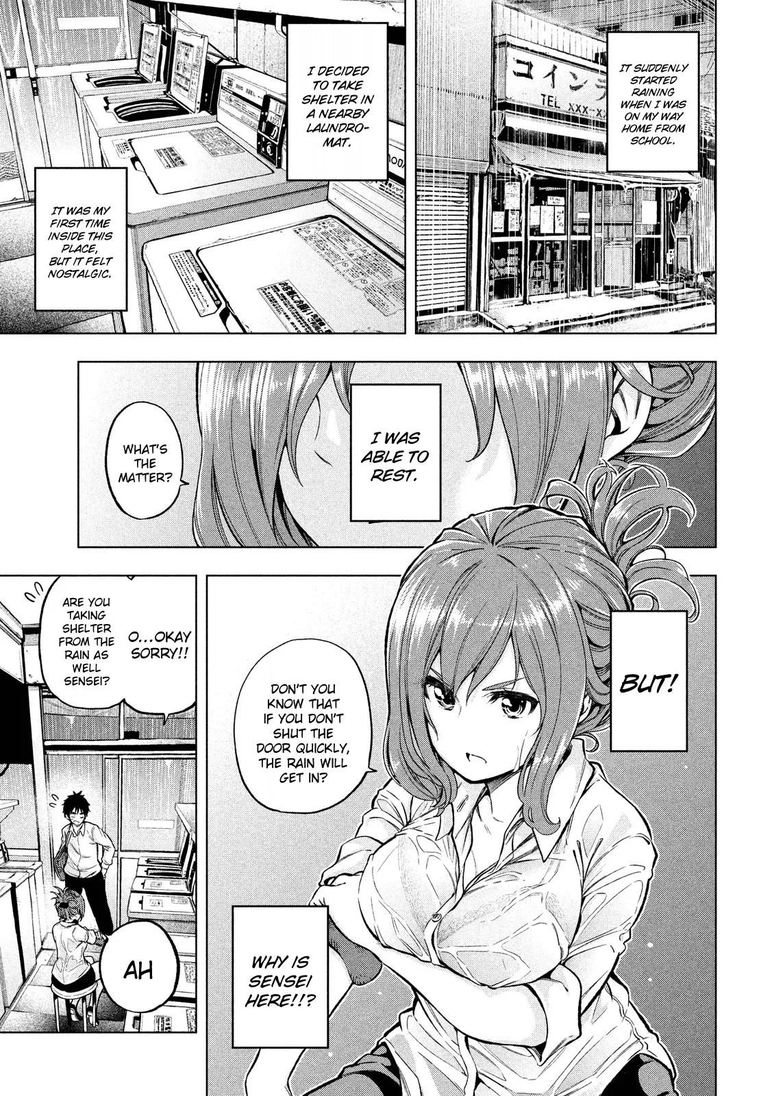 Why are you here Sensei!? Chapter 5 page 6