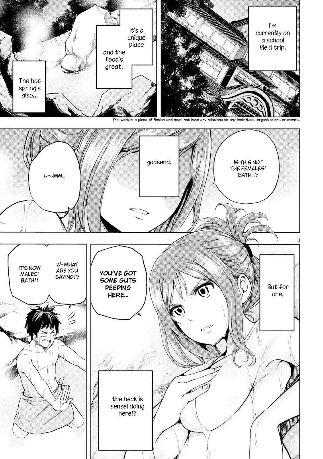Why are you here Sensei!? Chapter 3 page 4