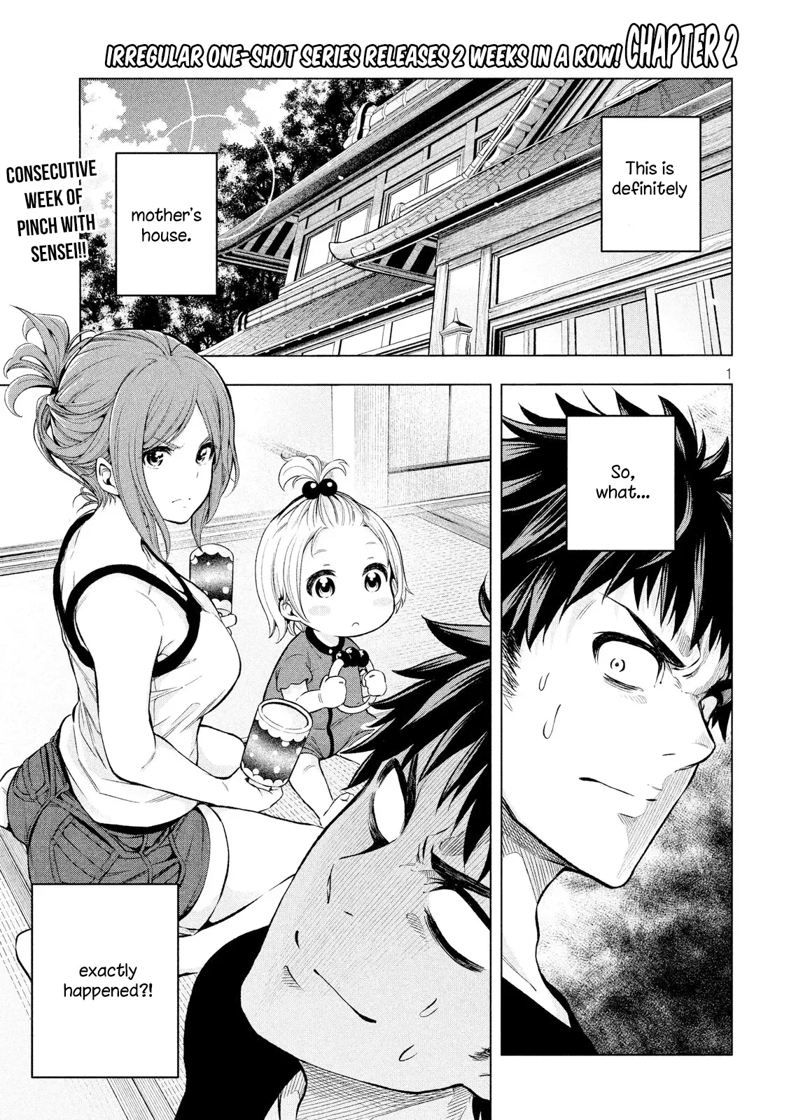 Why are you here Sensei!? Chapter 4 page 2