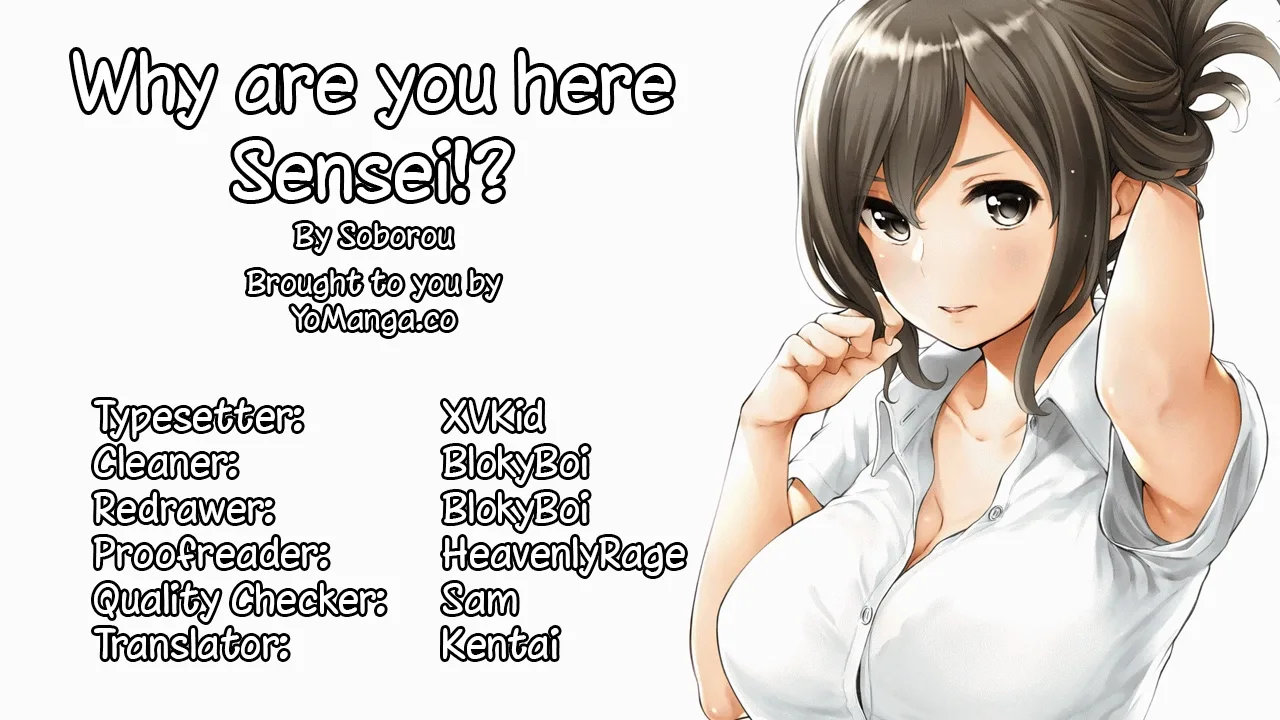 Why are you here Sensei!? Chapter 5 page 1