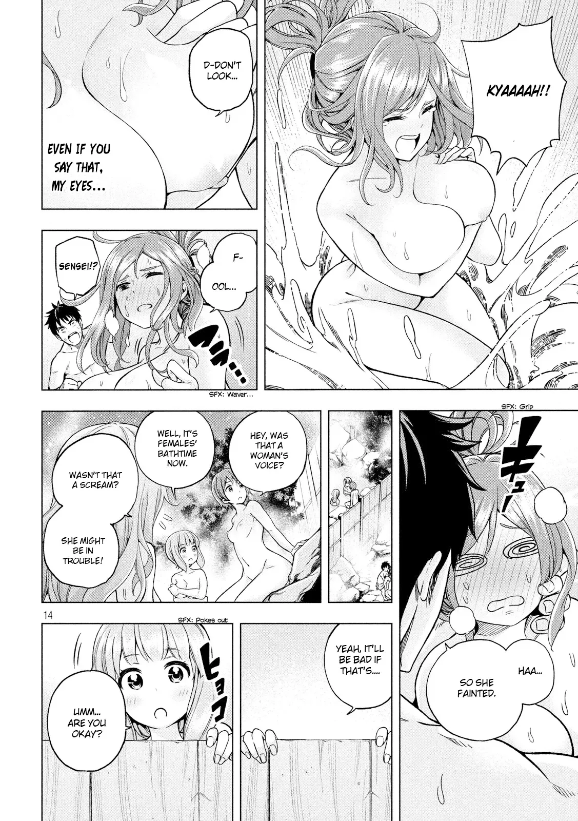 Why are you here Sensei!? Chapter 3 page 14