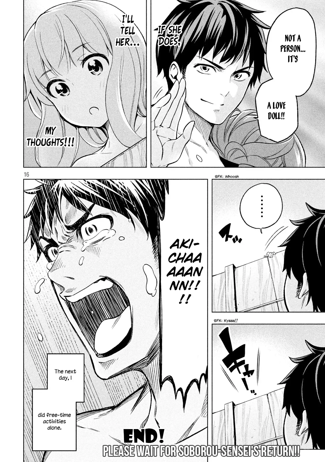 Why are you here Sensei!? Chapter 3 page 16