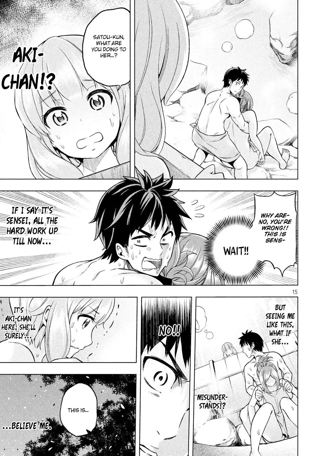 Why are you here Sensei!? Chapter 3 page 15