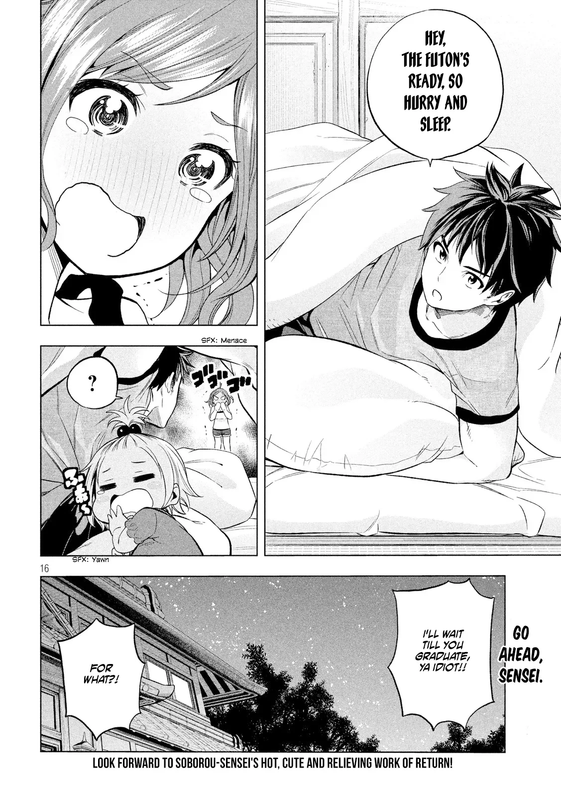 Why are you here Sensei!? Chapter 4 page 16