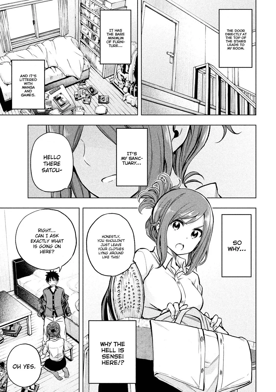 Why are you here Sensei!? Chapter 8 page 4