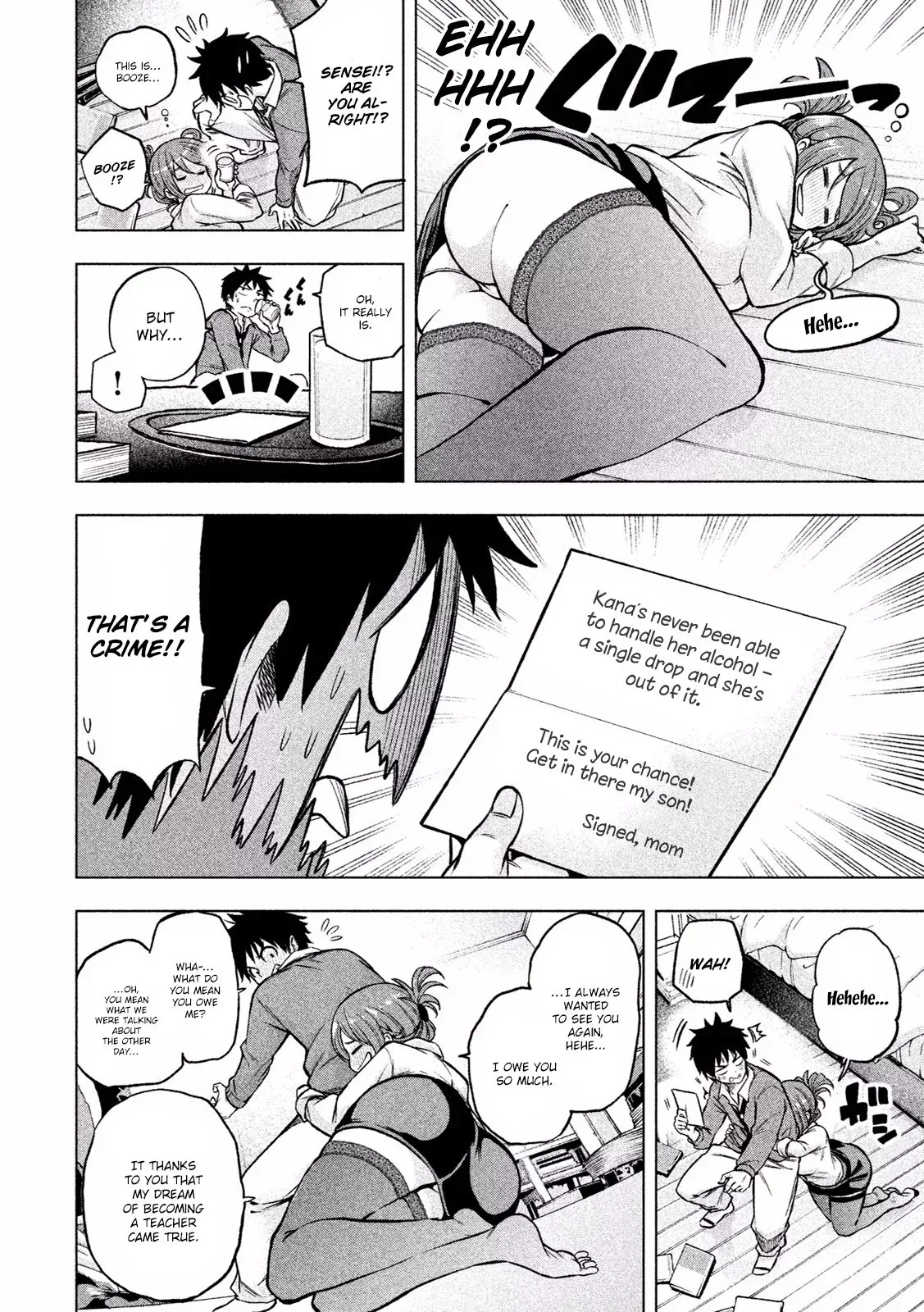 Why are you here Sensei!? Chapter 8 page 7