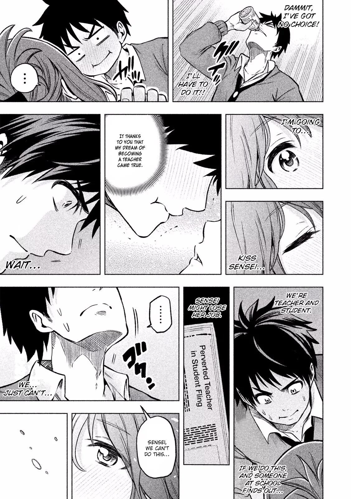 Why are you here Sensei!? Chapter 8 page 12