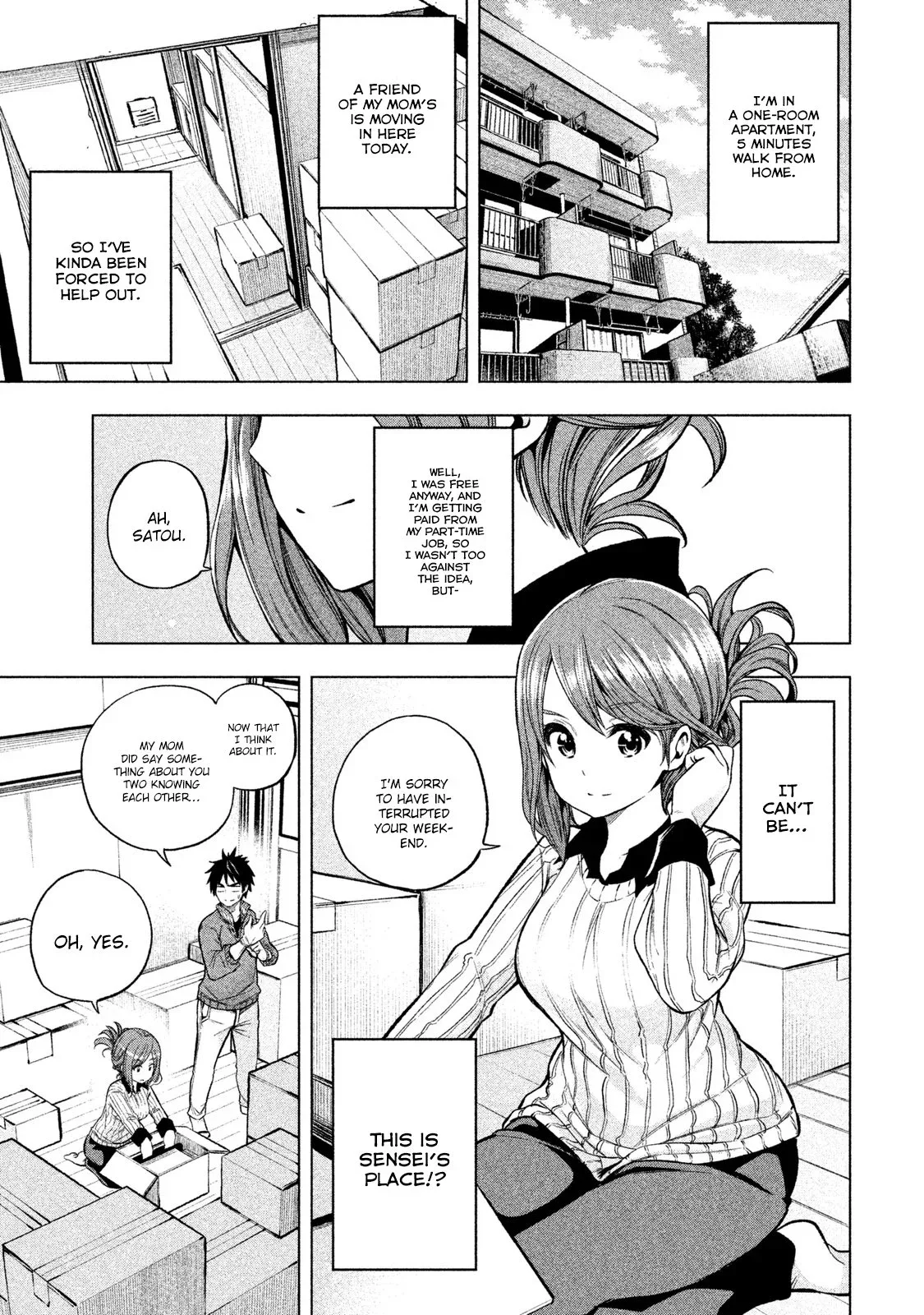 Why are you here Sensei!? Chapter 7 page 4