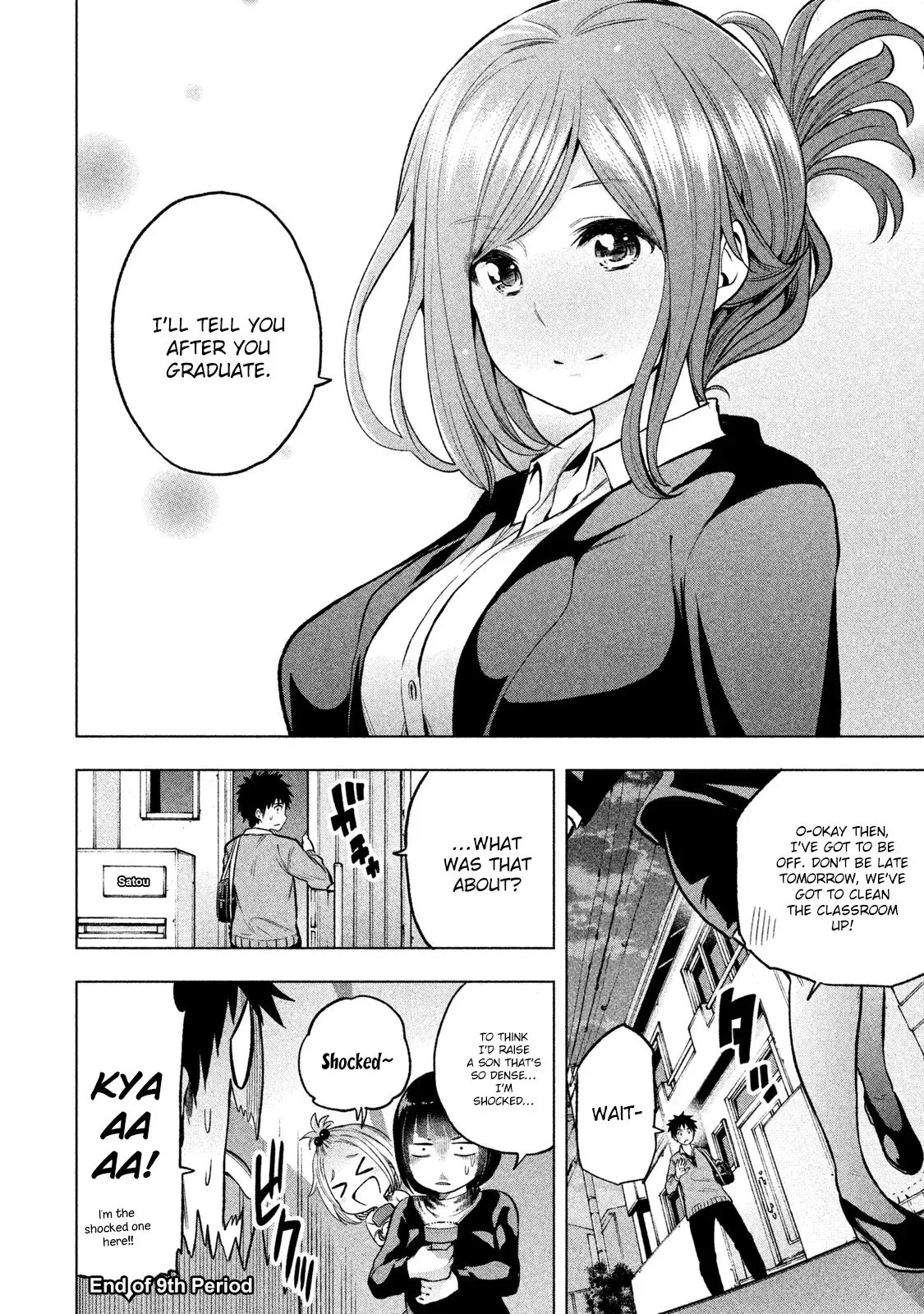 Why are you here Sensei!? Chapter 9 page 16