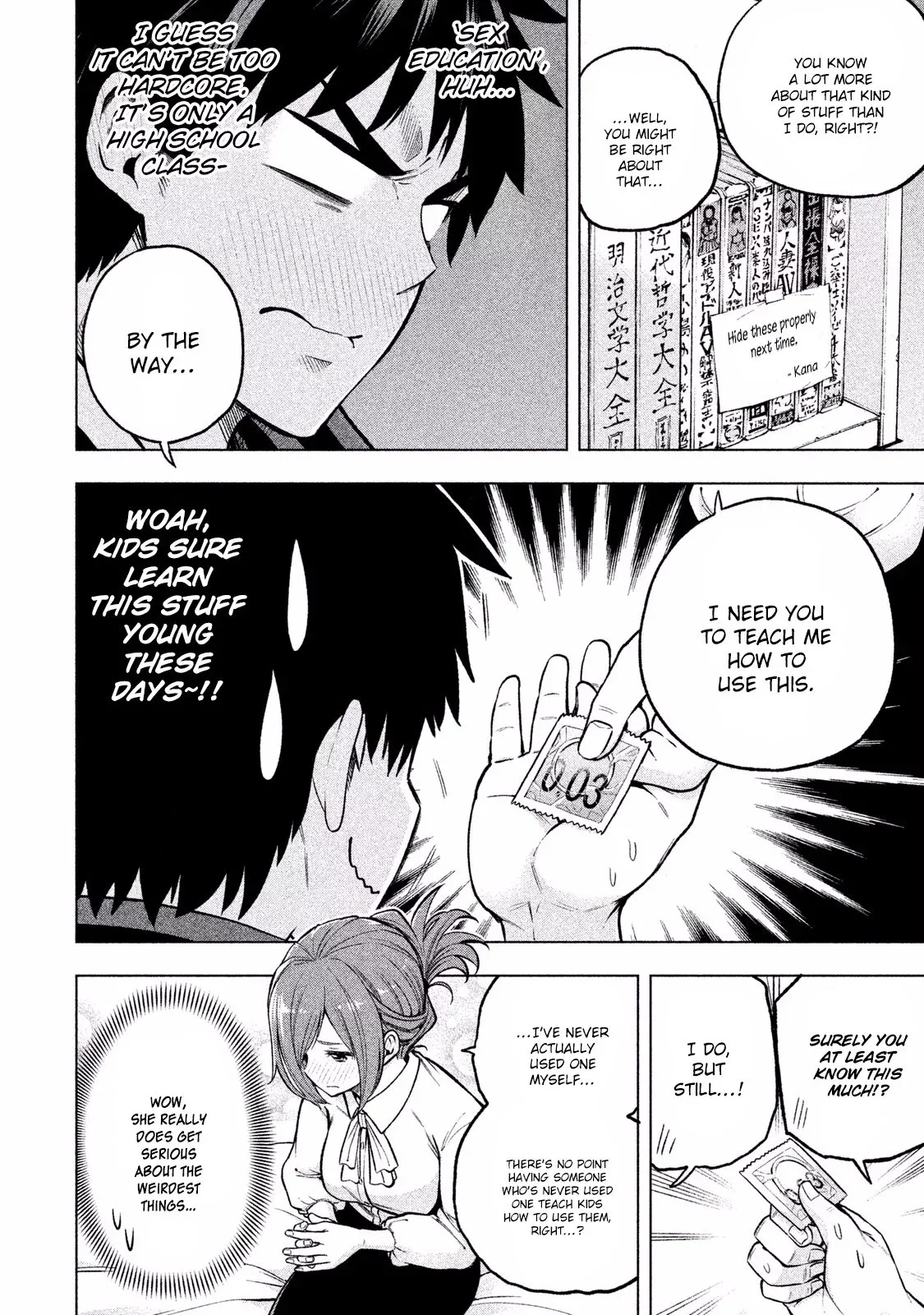 Why are you here Sensei!? Chapter 10.5 page 5
