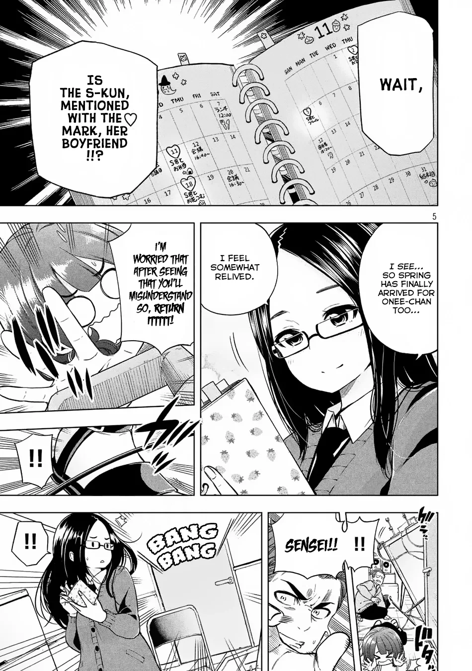 Why are you here Sensei!? Chapter 17 page 6