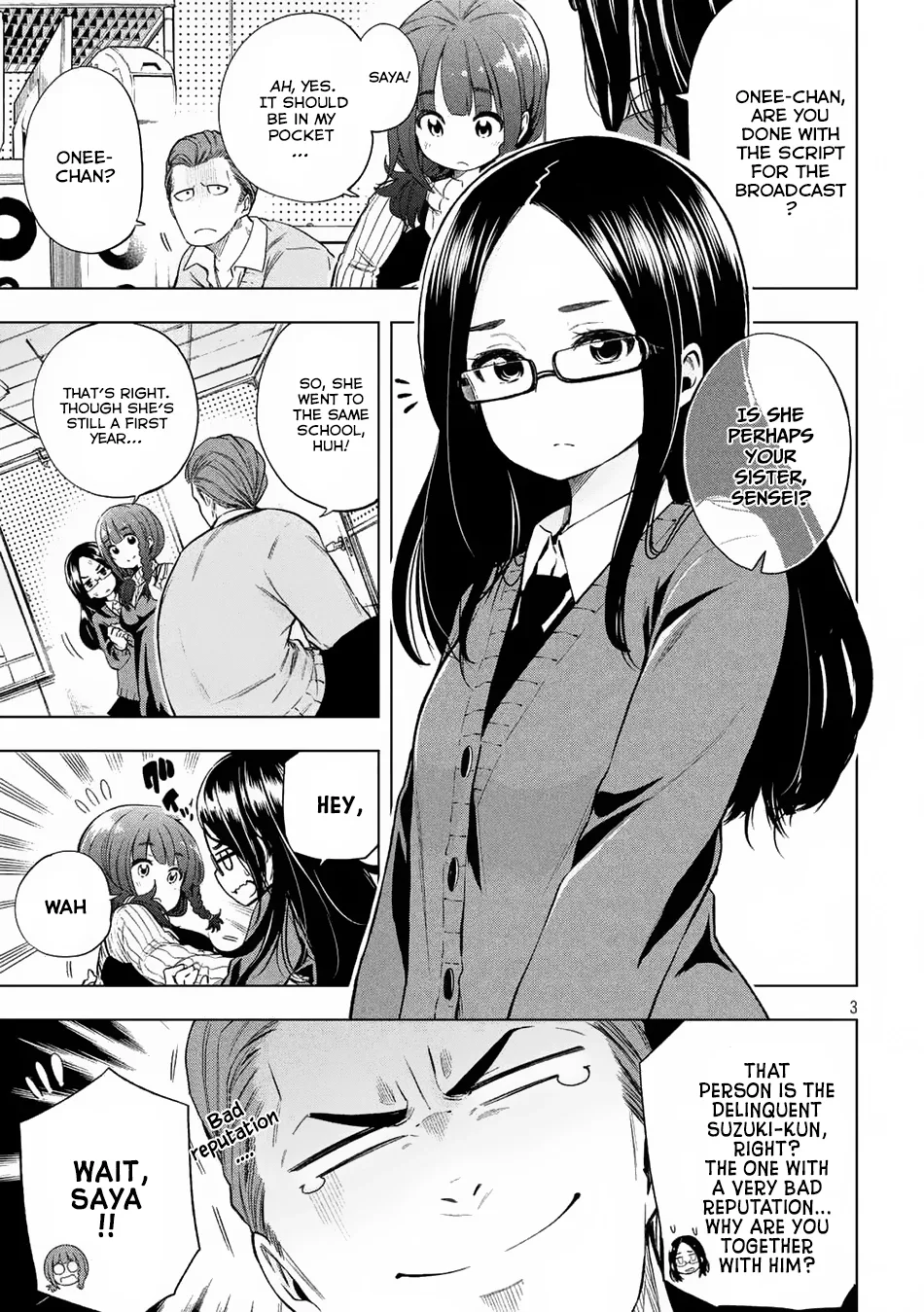Why are you here Sensei!? Chapter 17 page 4