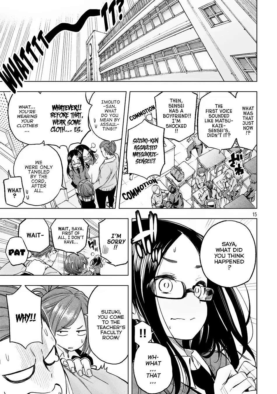 Why are you here Sensei!? Chapter 17 page 15