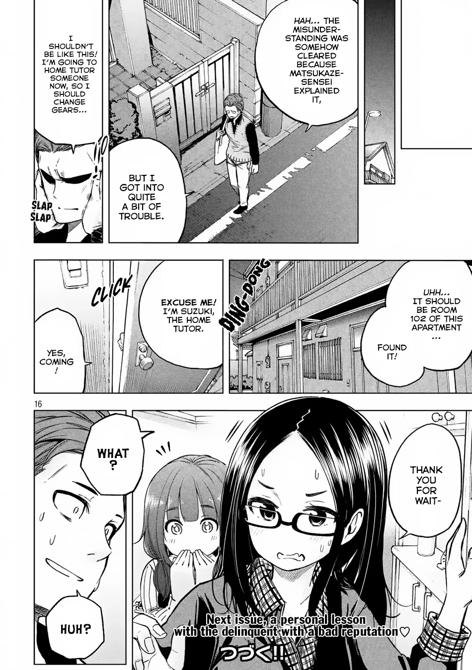 Why are you here Sensei!? Chapter 17 page 16
