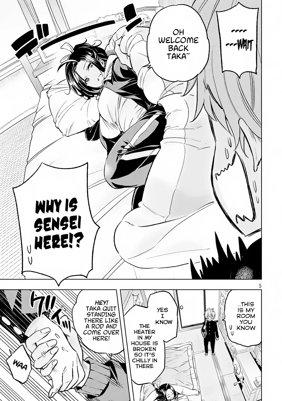 Why are you here Sensei!? Chapter 21 page 6
