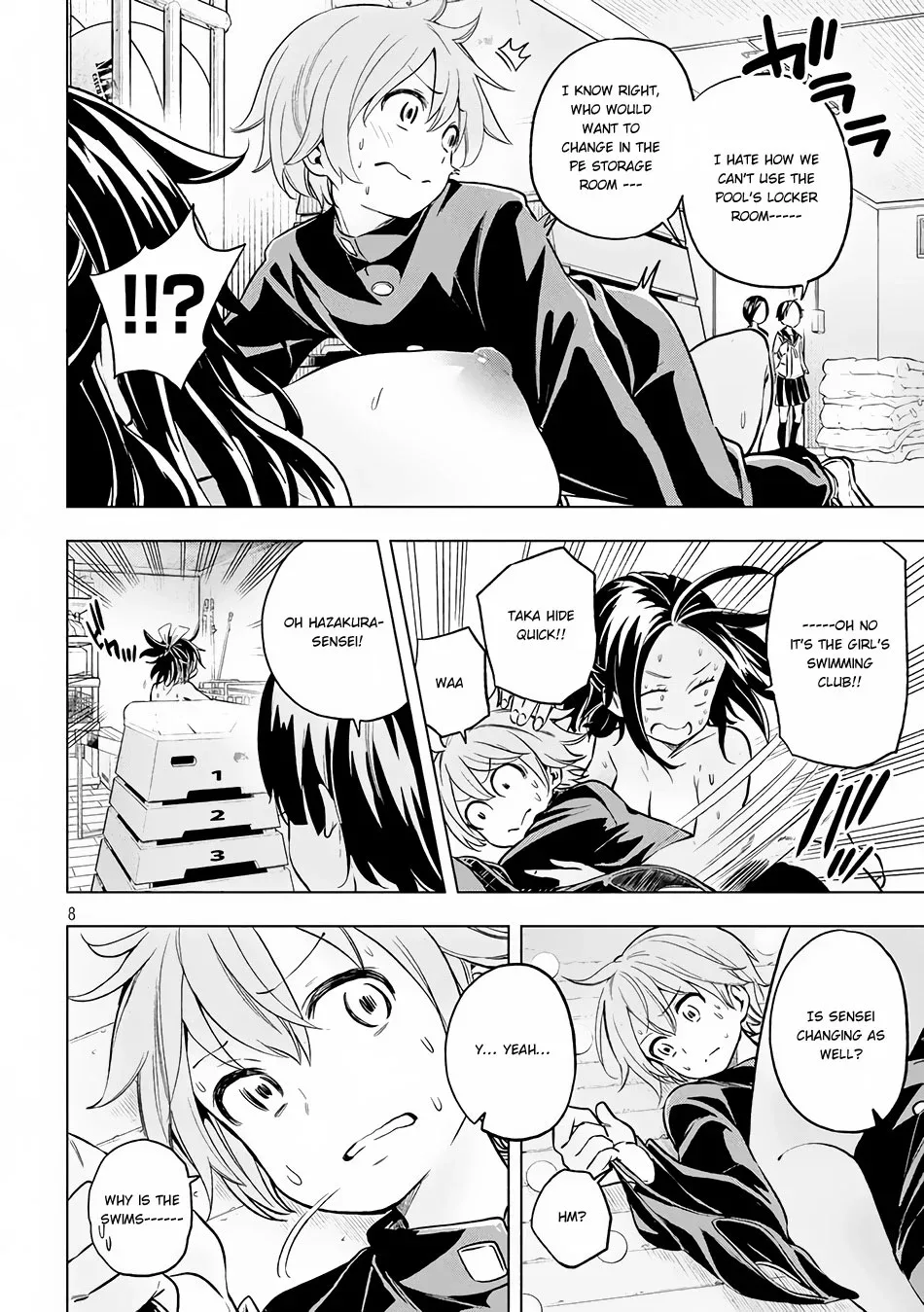 Why are you here Sensei!? Chapter 22 page 9