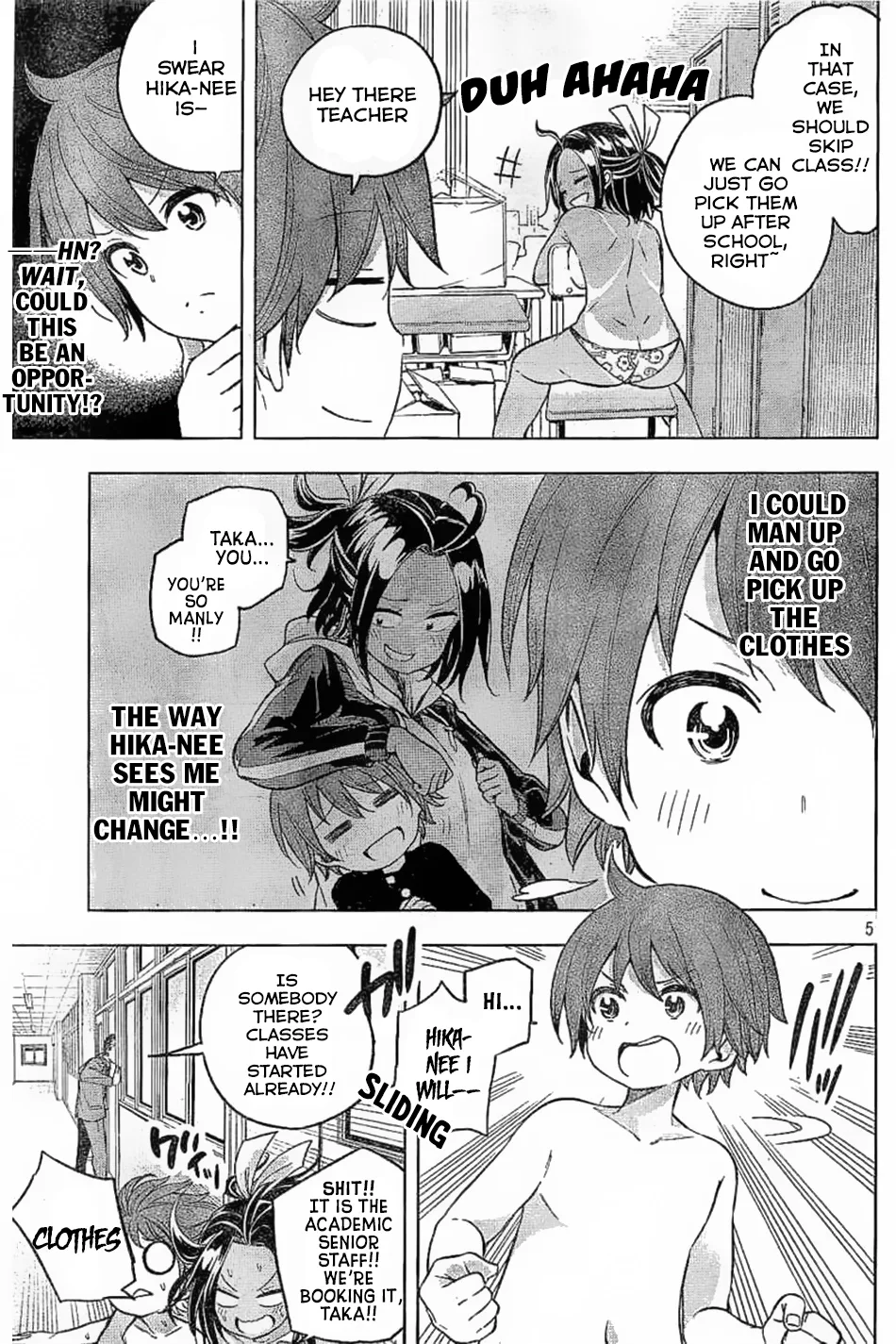 Why are you here Sensei!? Chapter 26 page 6