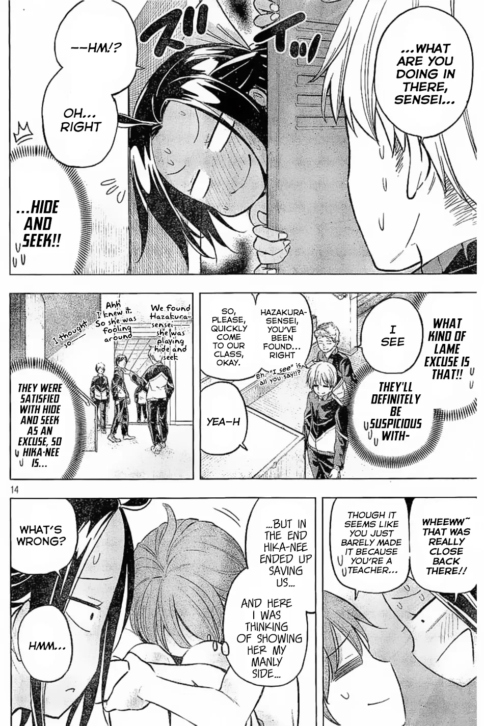 Why are you here Sensei!? Chapter 26 page 14