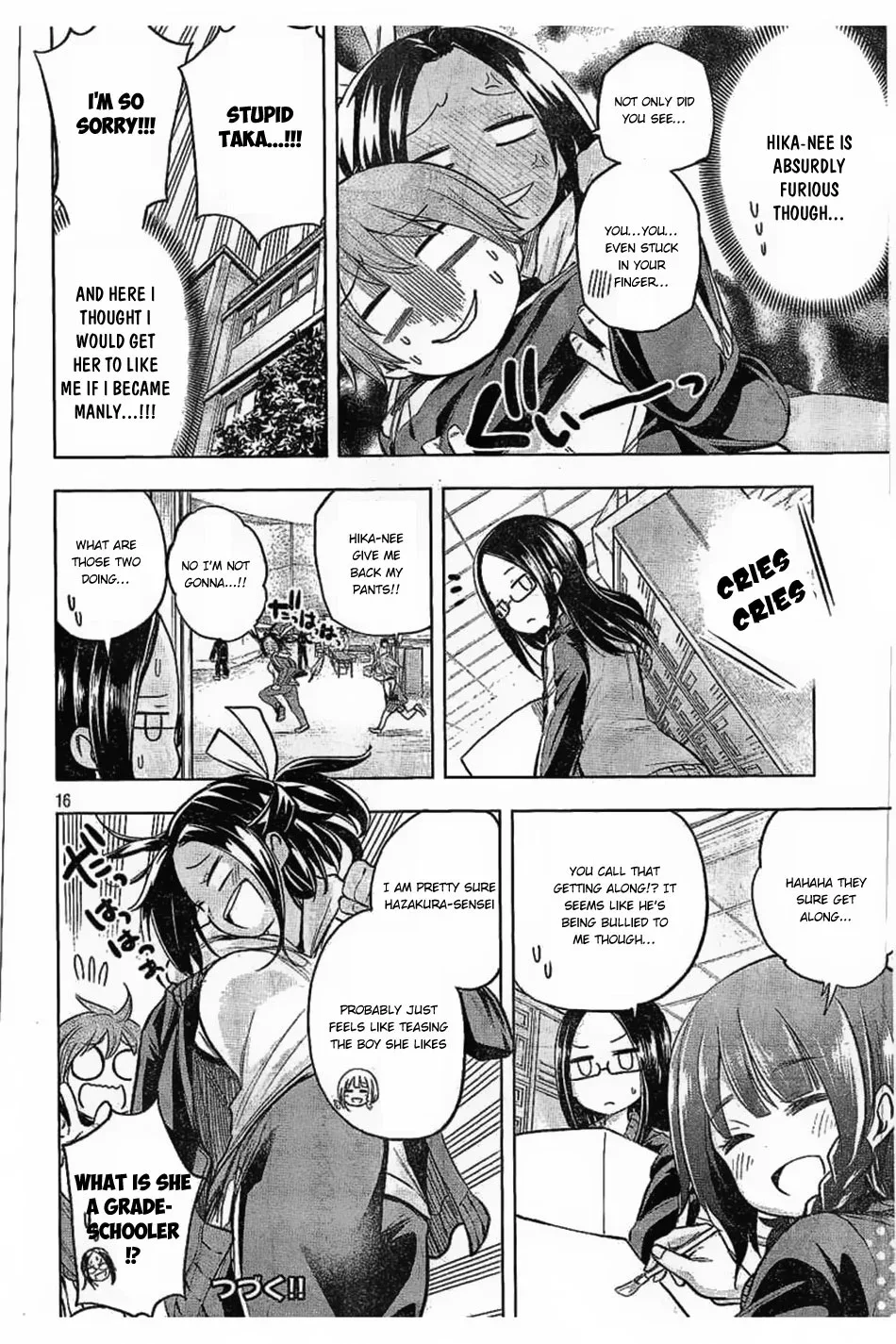 Why are you here Sensei!? Chapter 27 page 17