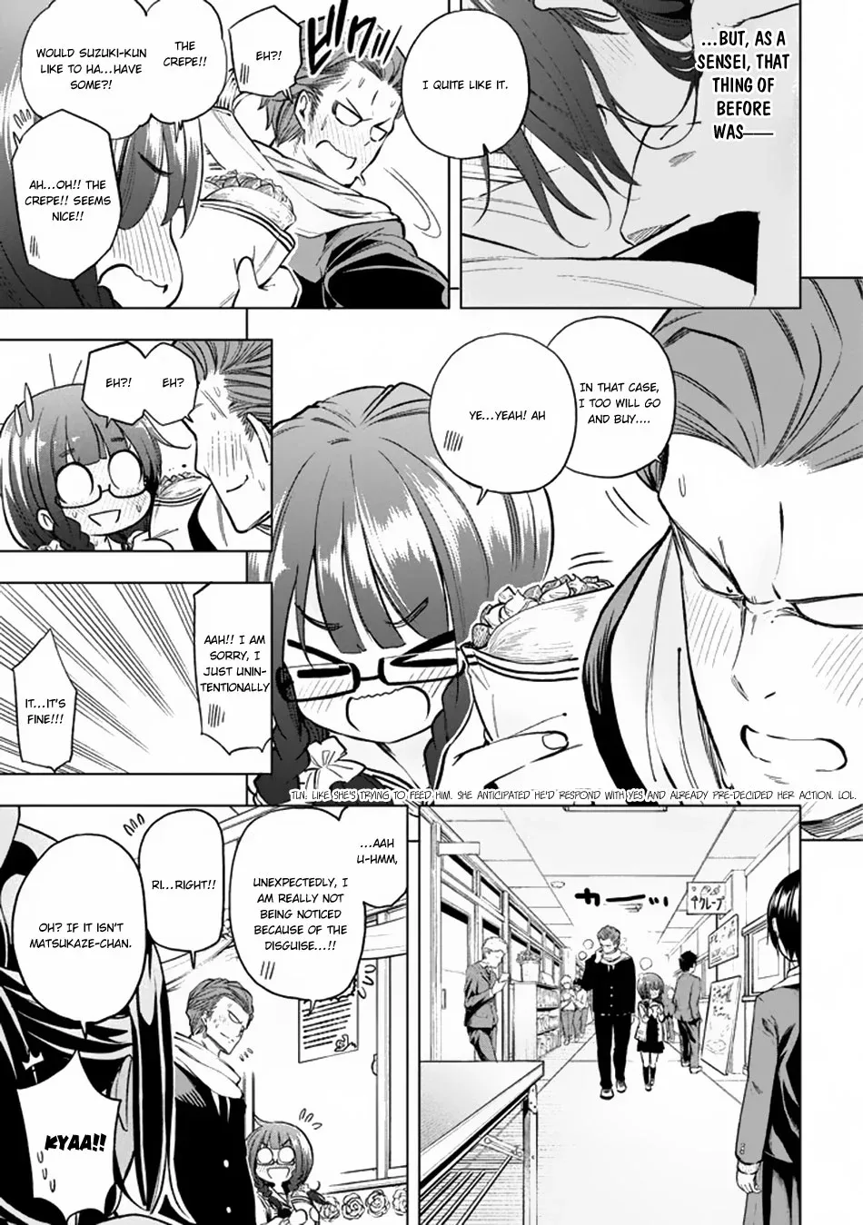 Why are you here Sensei!? Chapter 28 page 6