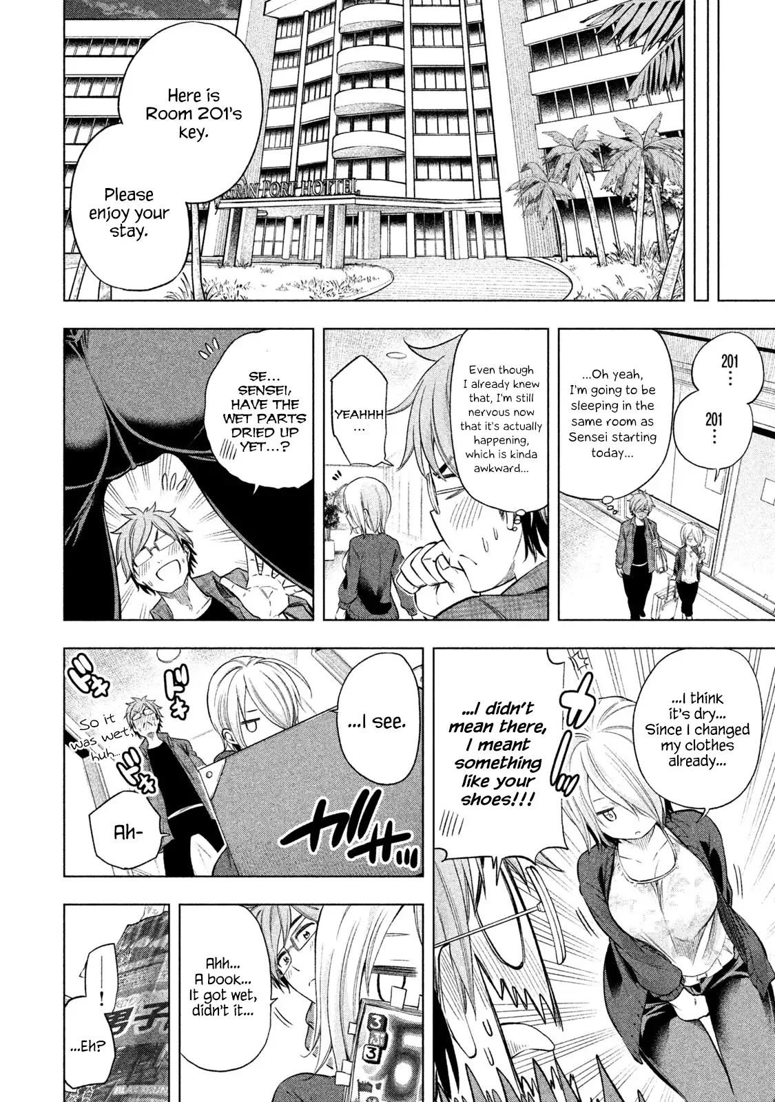 Why are you here Sensei!? Chapter 35 page 13