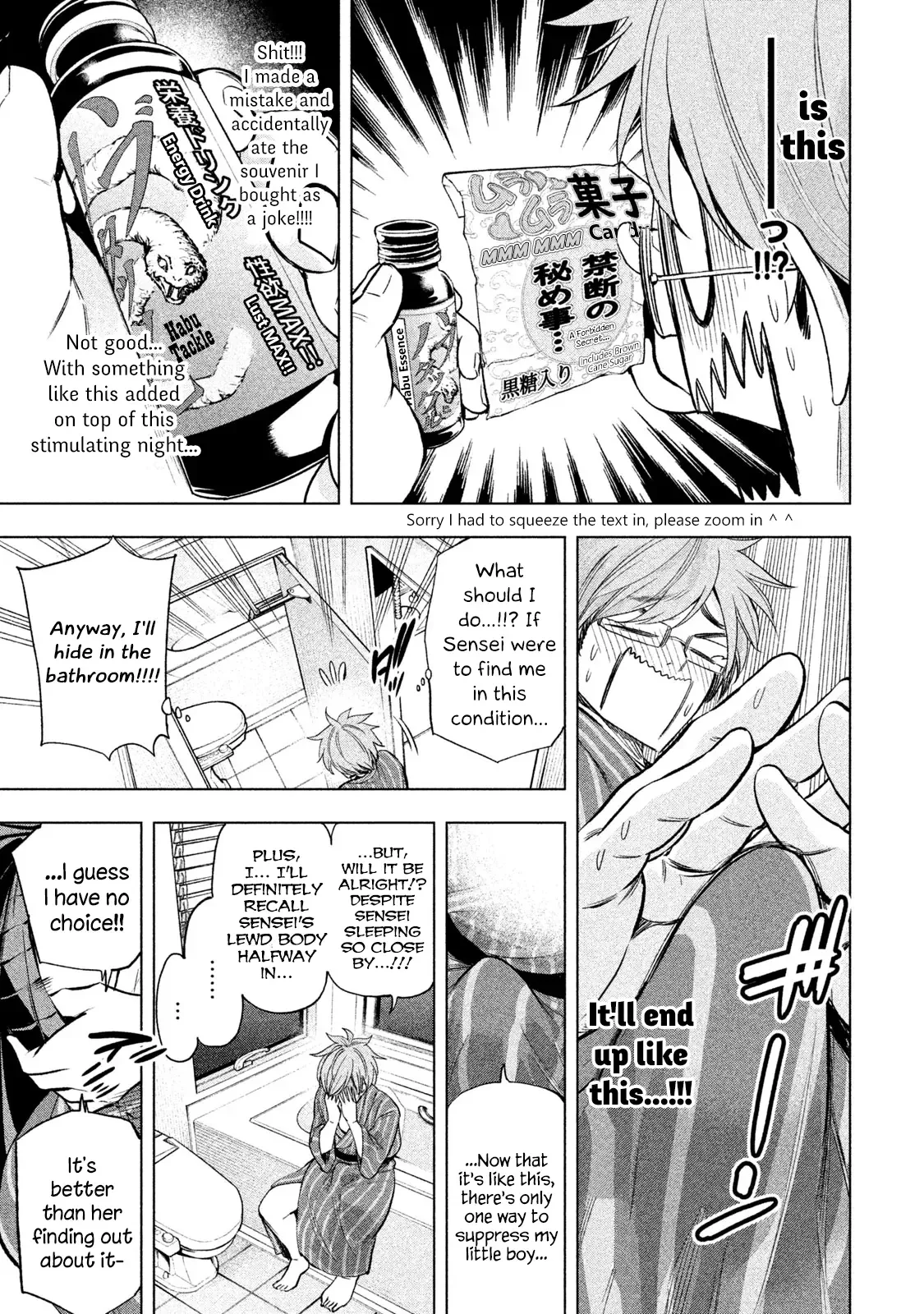 Why are you here Sensei!? Chapter 36 page 5