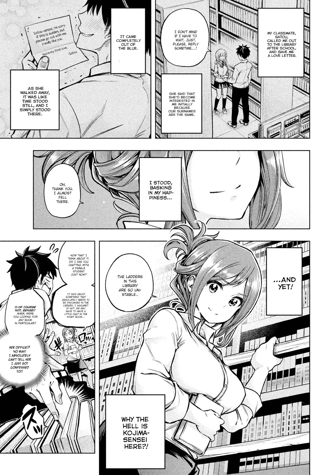Why are you here Sensei!? Chapter 6 page 4