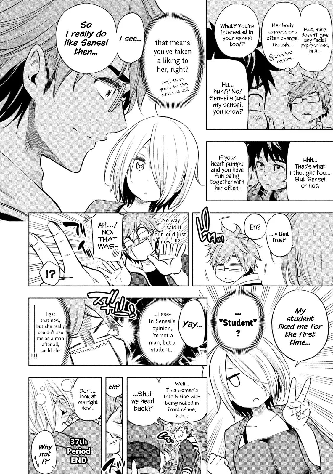 Why are you here Sensei!? Chapter 37 page 15