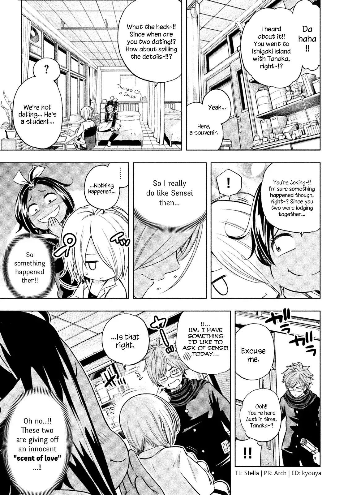 Why are you here Sensei!? Chapter 38 page 1